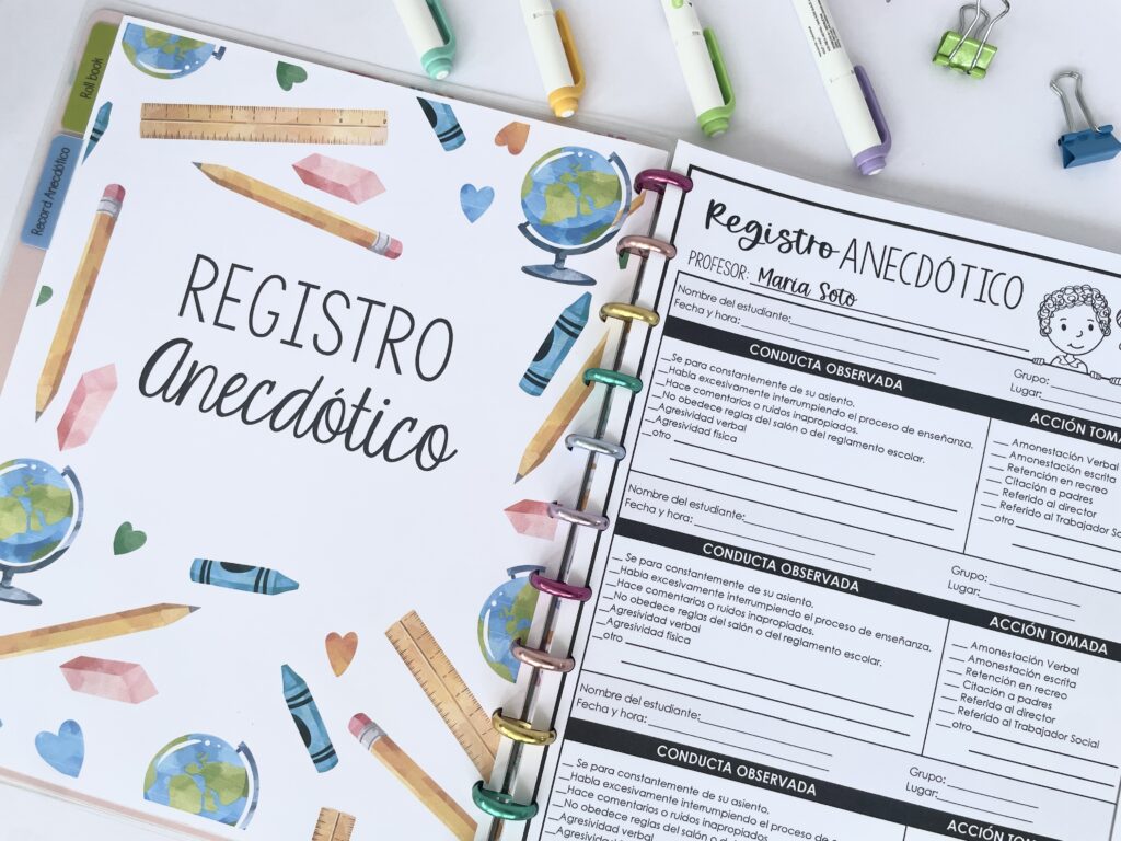 Registro anecdótico de incidentes